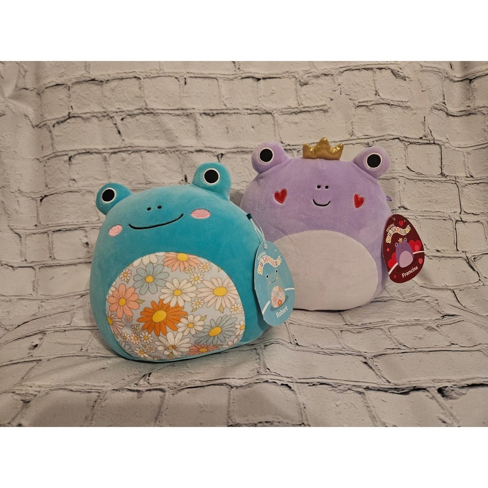 Squishmallows Frog Bundle Robert & Francine